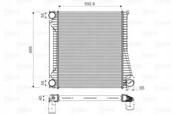 Intercooler - VALEO 818346