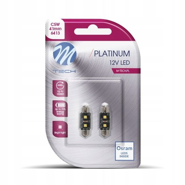 Żarówki, ksenony, led - M-TECH TULB814W