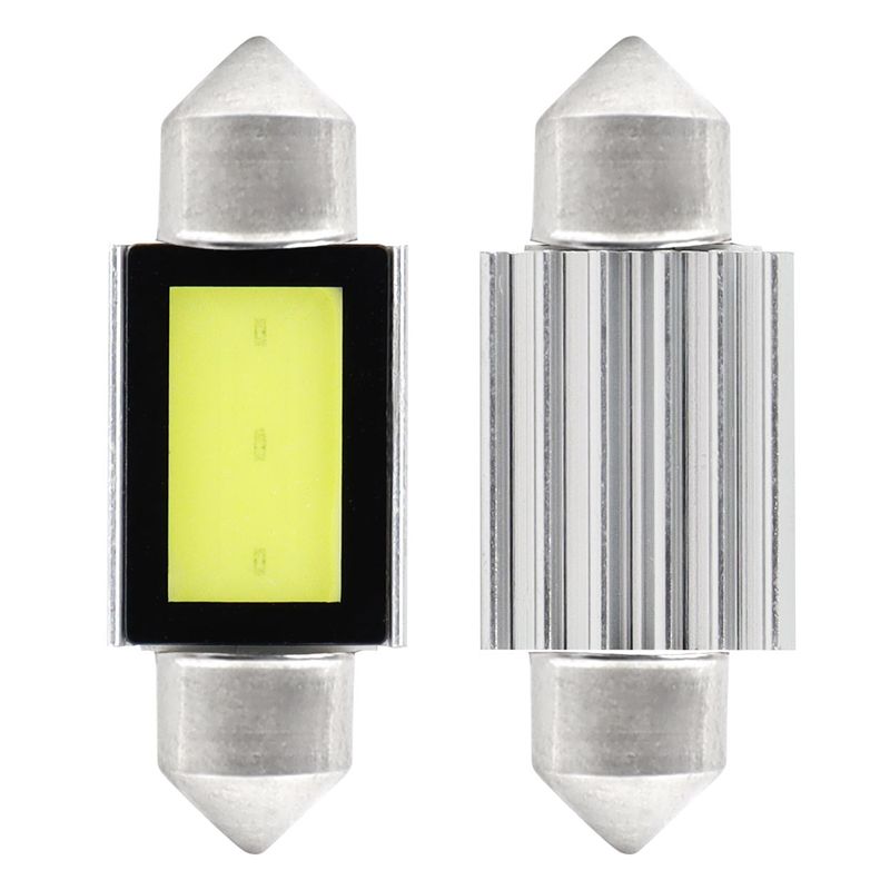Żarówki LED CANBUS COB3 Festoon C5W C10W C3W 36mm White 12V - AMIO AMI01639