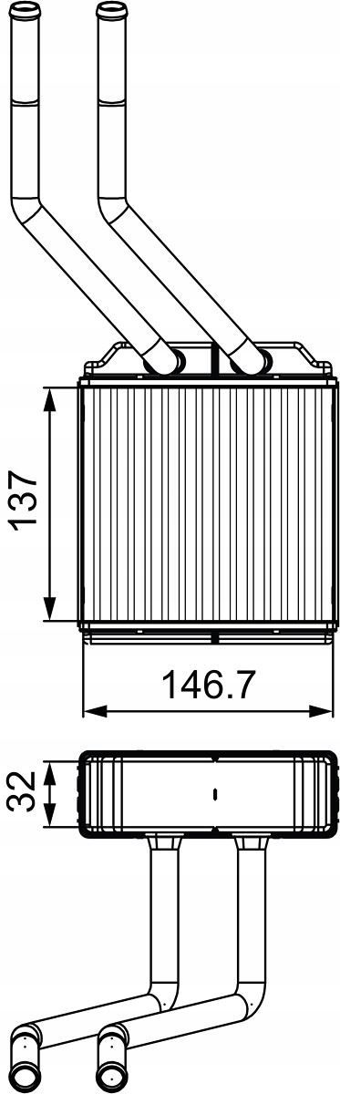 Nagrzewnica - VALEO 811520