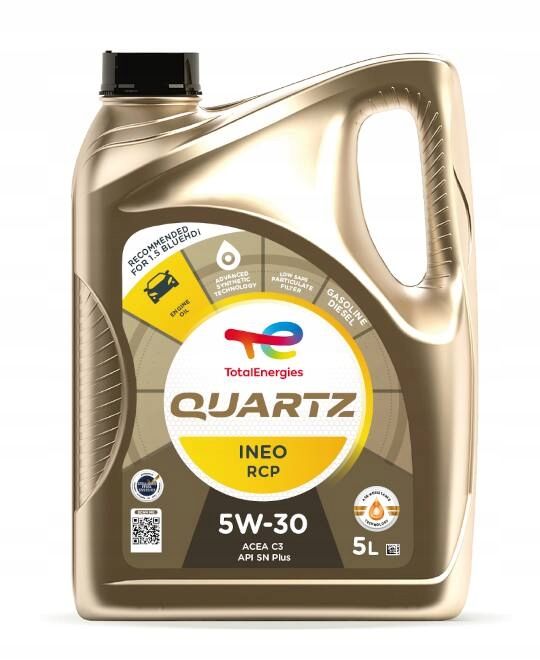 Olej total 5w-30 quartz ineo rcp 5l OLETOT5W30RCP5