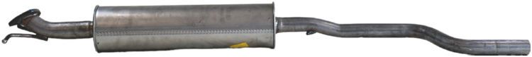 Tłumik układu wydechowego środkowy - BOSAL BOS284-965
