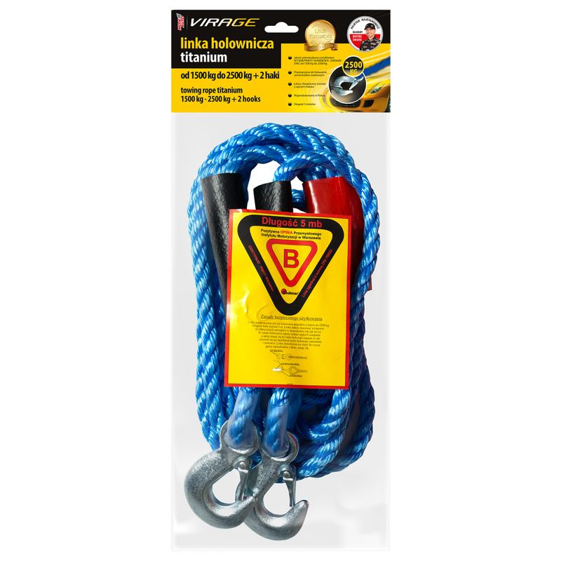 Linka holownicza 2500kg - VIRAGE 94-073