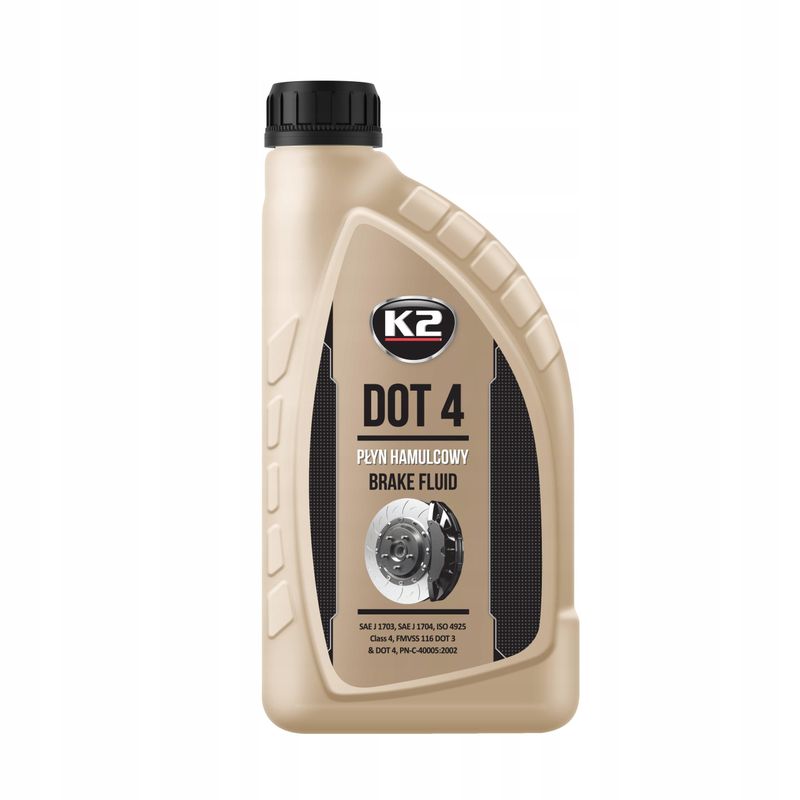Płyn hamulcowyulcowy dot-4 1l k2 - K2 MELLE MELT108