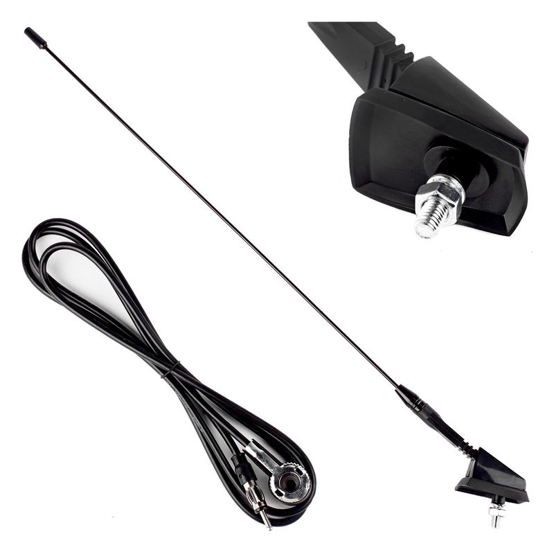 Antena samochodowa 41 cm 5 mm adapter an - AMIO AMI01048
