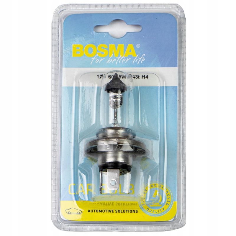Zar.12v 60/55w p43t h4 blister - BOSMA LED1314B