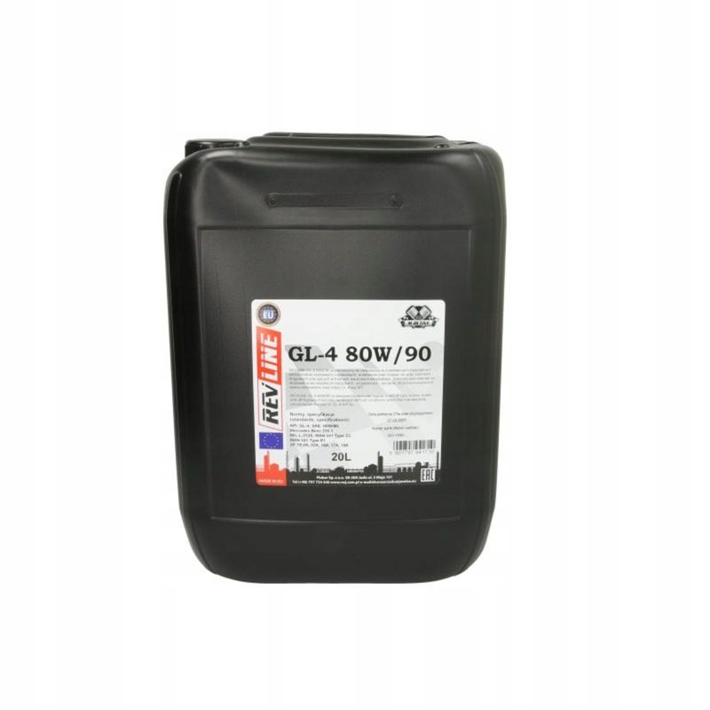 Oleje i smary - REVLINE REV. GL-4 80W90 20L