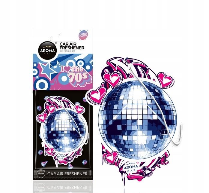 Zapach aroma car cellulose disco ball PARMTMC832713