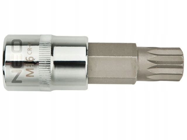 Końcówka spline na nasadce 1/2, m5 x 55 - NEO TPX08-730