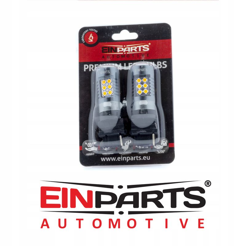 Zarowka 12v p27w 24 smd 3030 pomaranczow EPL300