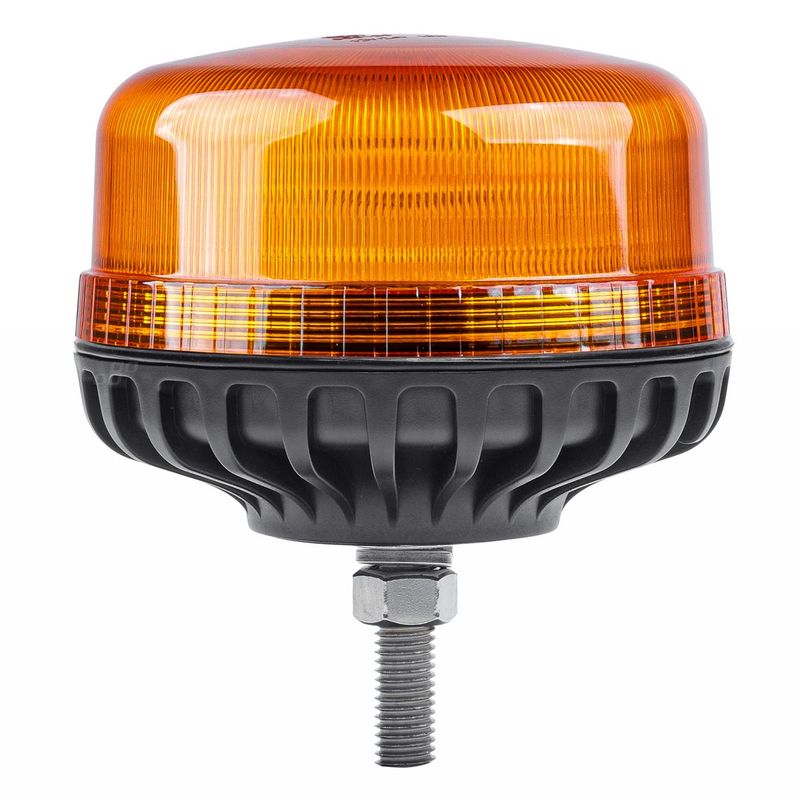 Lampa ostrzegawcza błyskowa kogut 36 LED śruba R65 R10 12V 24V W03sb - AMIO AMI02294