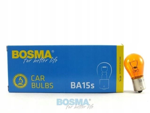 Zarowka 24v 21w ba15s pomaranczowa - BOSMA 6616
