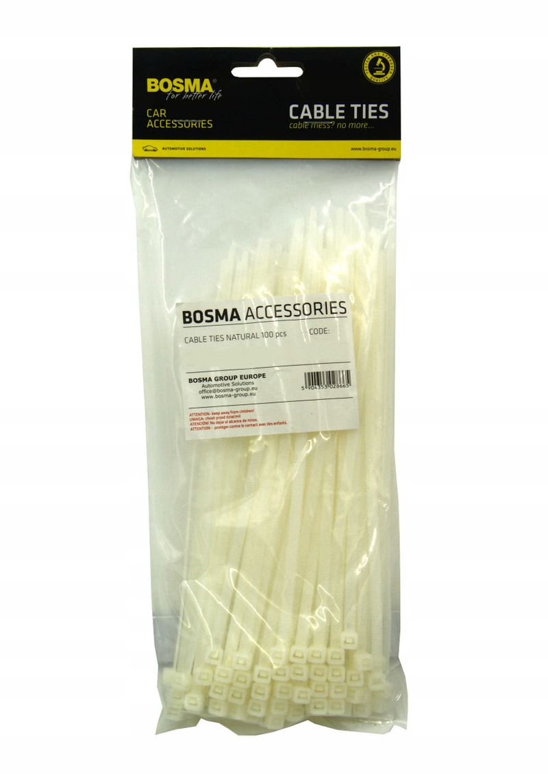 Opaska kabl.biala 370 x 3,6 - BOSMA LED8627