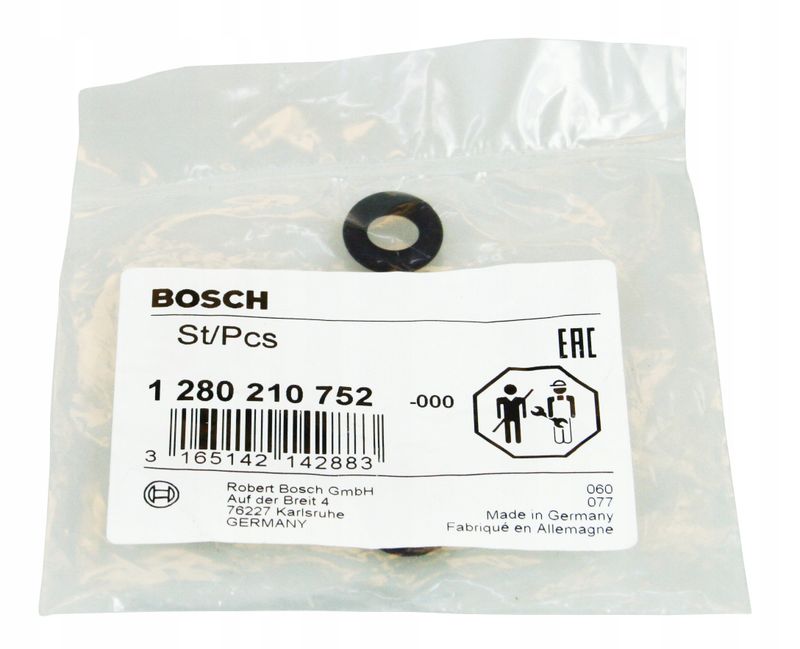 Oring wtryskiwacza 7.52x3.53 - BOSCH 1280210752