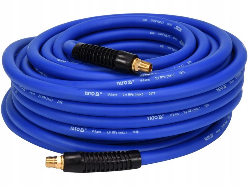 Wąż pneumat. 8mm 1/4" 20m hybrydowy - YATO YT24234
