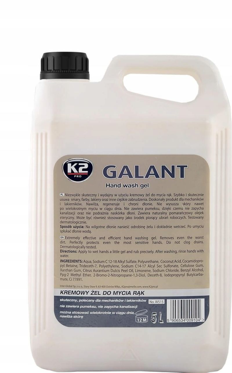 K2-galant refil 5l pachnacy do mycia rak - K2 MELLE MELW515
