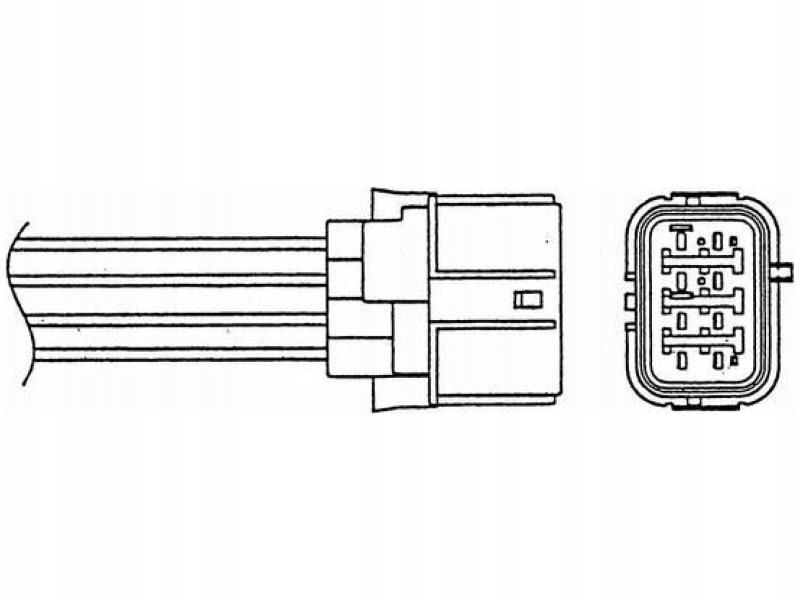 Sonda lambda honda 5-przewodow - NTK 0025