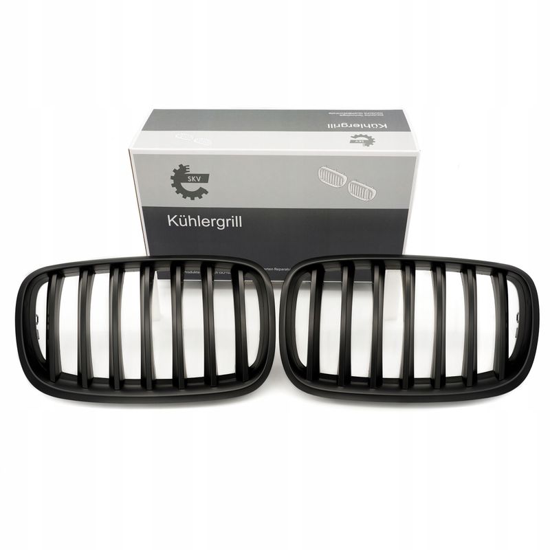 Grill bmw pojedyncza listwa, czarny mat, bmw x5 e70 - SKV 66SKV284