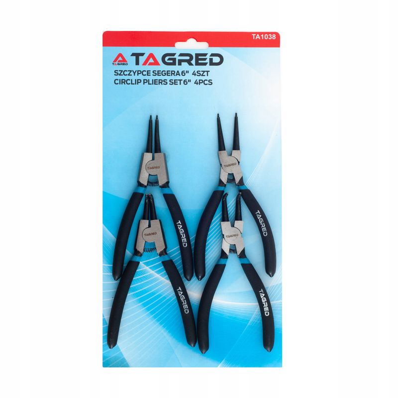 Szczypce segera 6" 180mm 4szt. - TAGRED TA1038