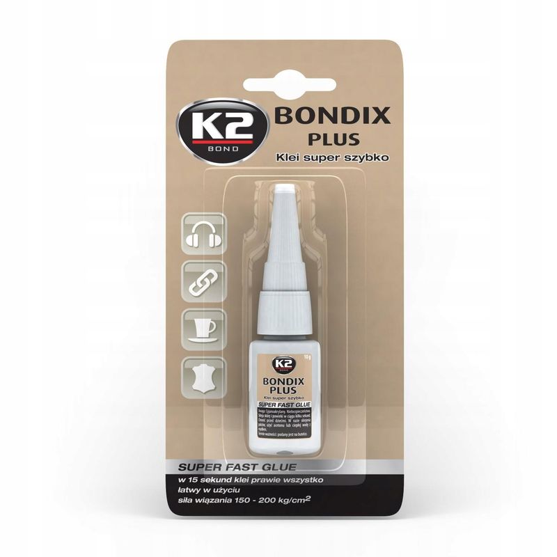 K2-bondix plus klej 15 sekundowy 10g - K2 MELLE MELB101