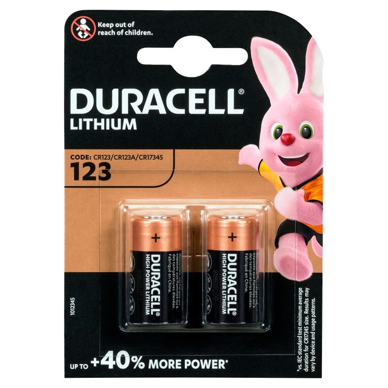 Bateria duracell dl123 b2 2szt DURDL123X2