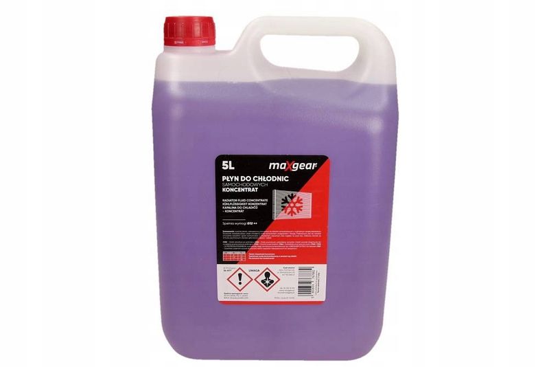 Płyn do chłodnic 5l konc. (fioletowy) g12++ na dodatkach… - MAXGEAR 36-0171