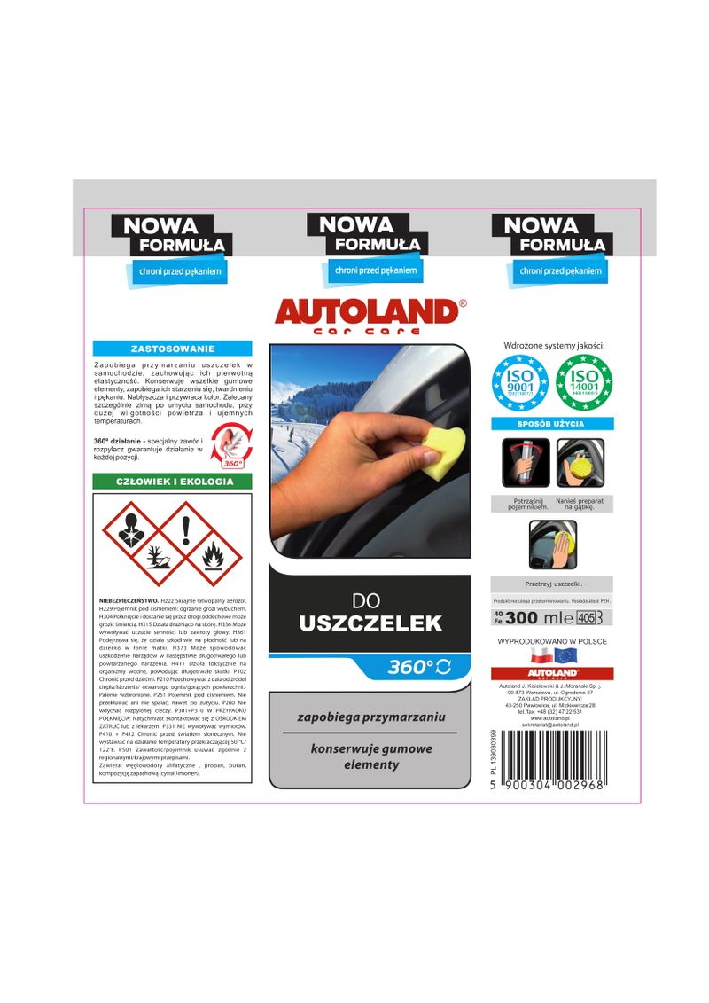 Preparat do gum i uszczelek - AUTOLAND ALD 139030399
