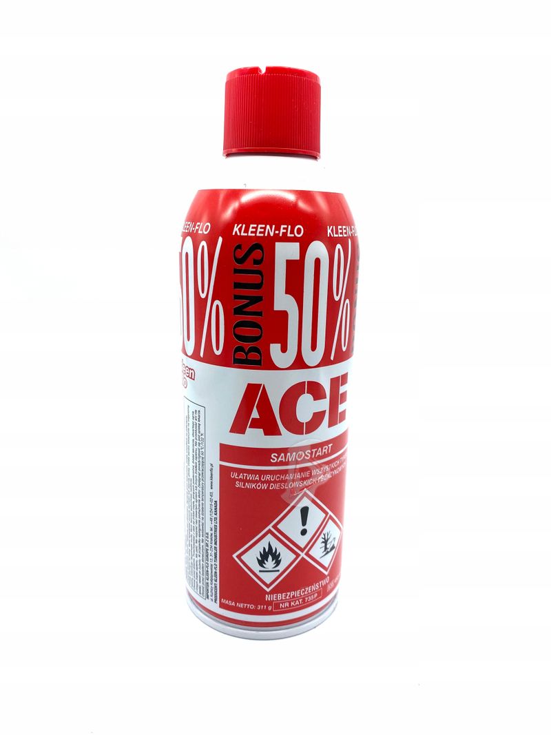 Samostart kleen-flo 311g plus 50% ace KFLKF-735B