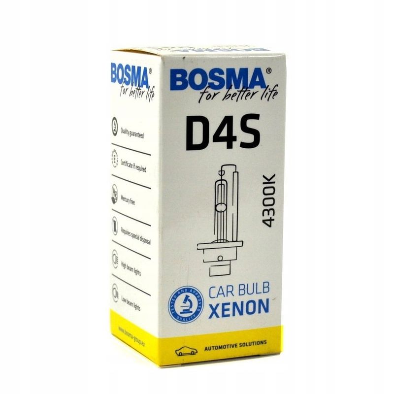 Zarowka xenon d4s 42v/35w 4300k - BOSMA LED9532