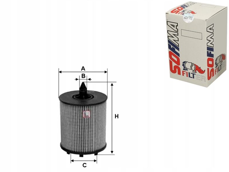 Filtr oleju - SOFIMA S5024PE