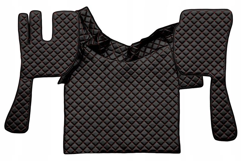 Dywanik podłogowy - F-CORE F-CORE FL02 BLACK/RED