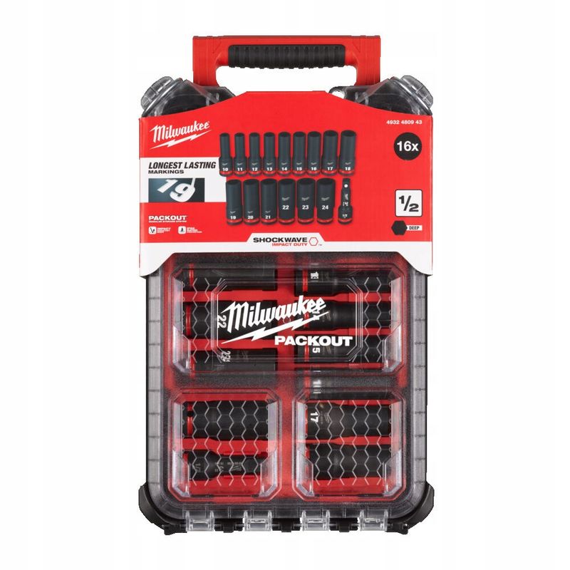 Zestaw nasadek - MILWAUKEE 4932480943