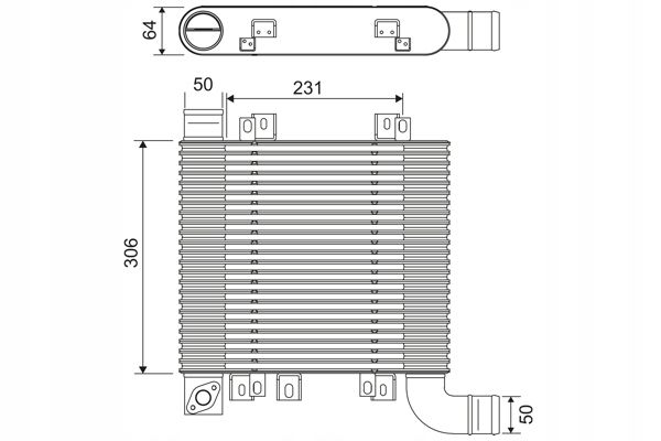 Intercooler - VALEO 818398