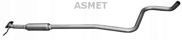Tłumik układu wydechowego przód - ASMET ASM07.179