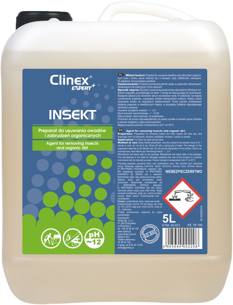 Preparat do usuwania owadów - CLINEX EX 40-021