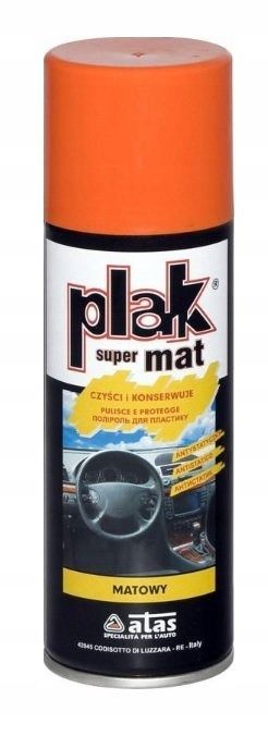 Plak supermat 200 pomarancza PARSCPLM-200-POM