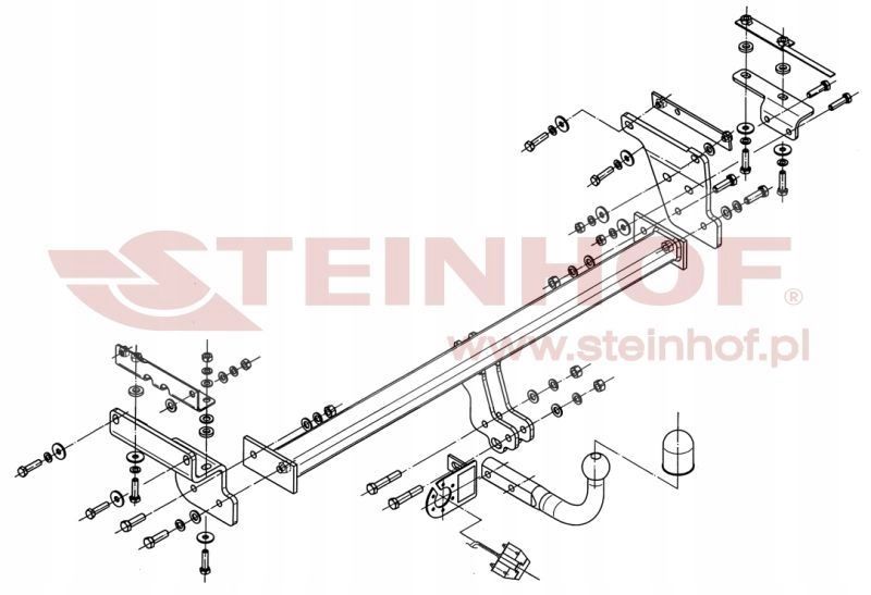 Hak holowniczy - STEINHOF STN-094