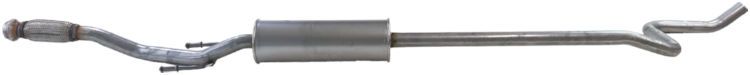Tłumik układu wydechowego środkowy - BOSAL BOS292-053