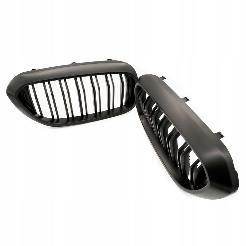 Grill bmw podwójna listwa, czarny mat, bmw 5 g30 - SKV ESEN 66SKV195