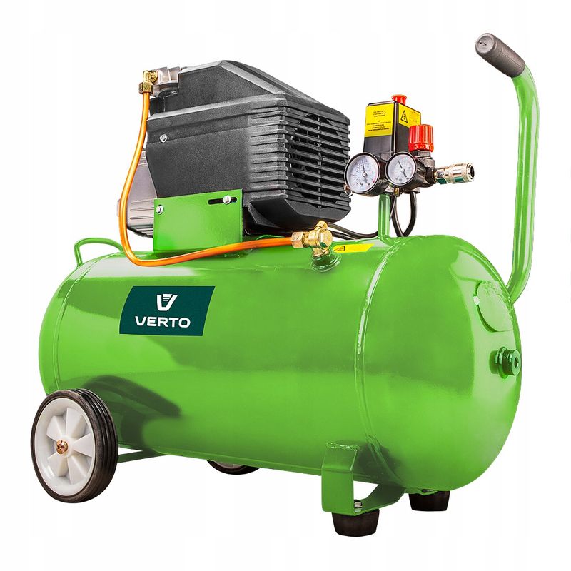 Kompresor olejowy 50l, 230v - VERTO TPX73K004