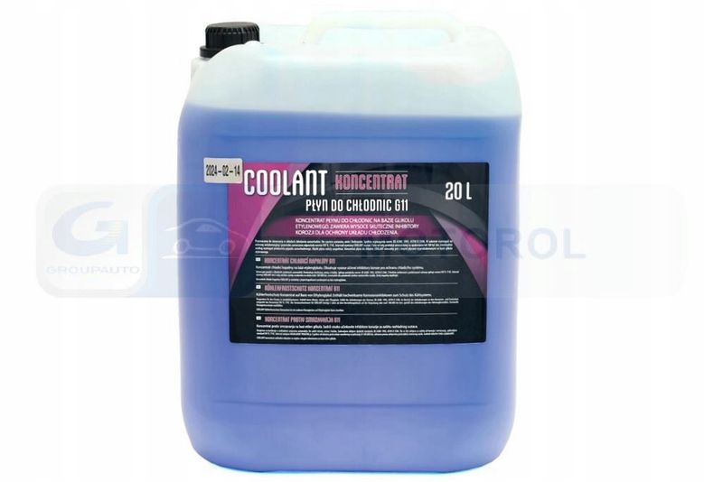 Koncentrat do chłodnic coolant g11 20l COL423503
