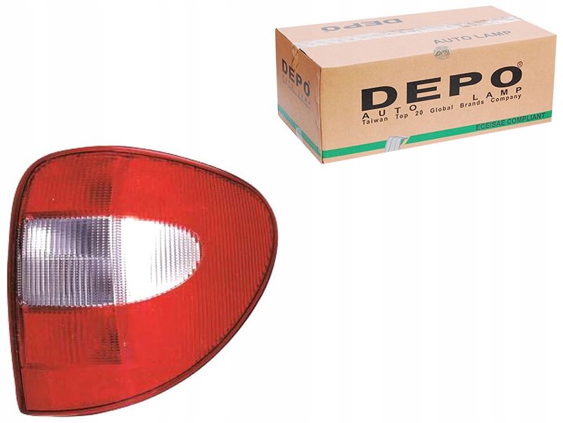 Lampa tył - DEPO 433-1902R-W