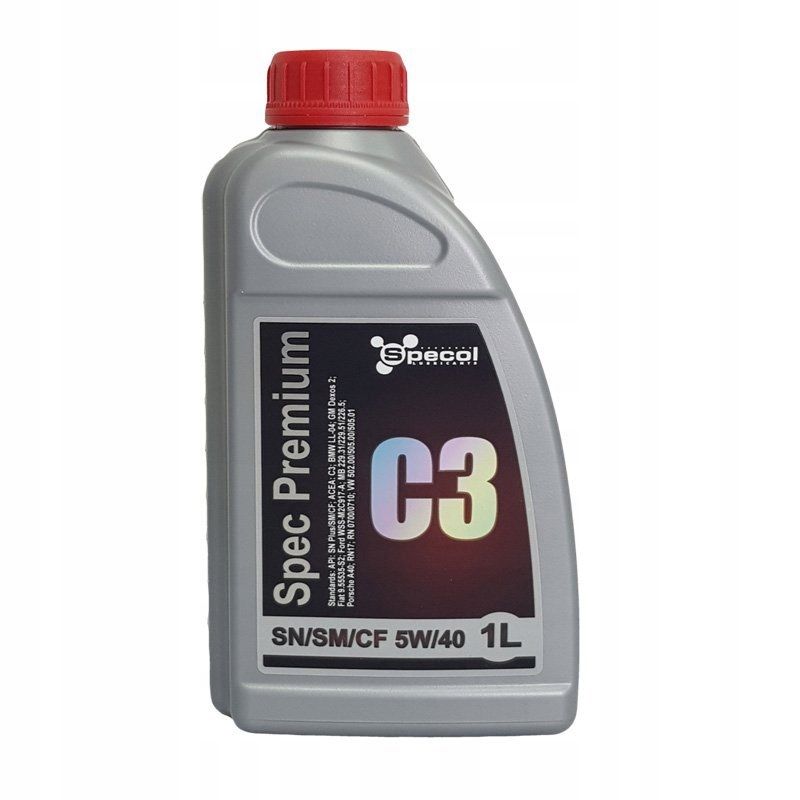 Olej specol 5w-40 spec premium c3 1l OLESPE101987