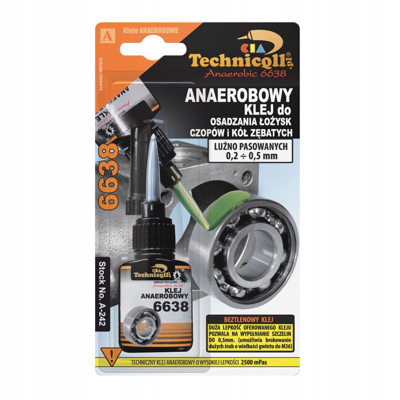 Klej anaerobowy - TECHNICQLL TE A-242 10 G