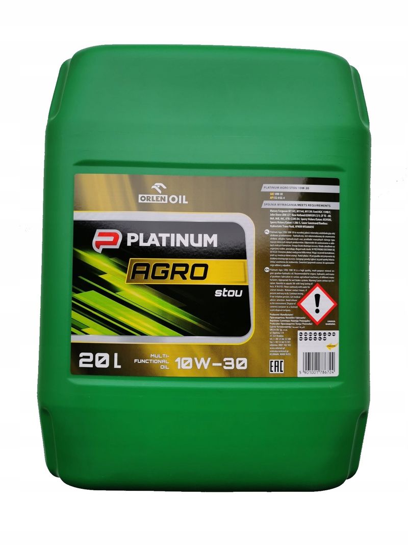 Oleje i smary - ORLEN PLATINUM BASIC STOU 10W30 20L