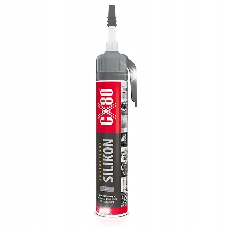 Silikon szary 210ml z aplikatorem ekologiczny - CX80 197