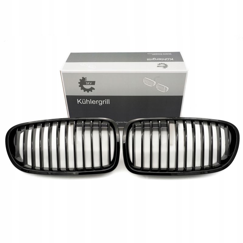 Grill bmw pojedyncza listwa, czarny połysk, bmw 5 f10 - SKV 66SKV179
