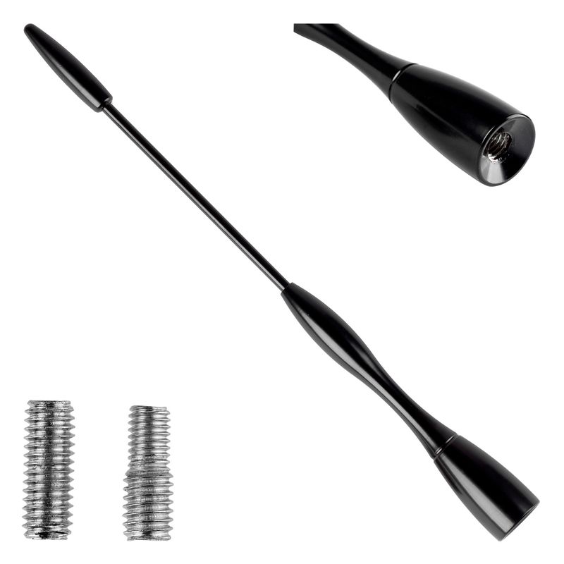 Antena samochodowa 2 adaptery 5-6mm - AMIO AMI01052