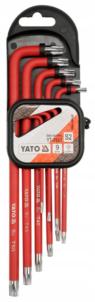 Zestaw Kluczy TORX 9szt. - YATO YATYT-0563
