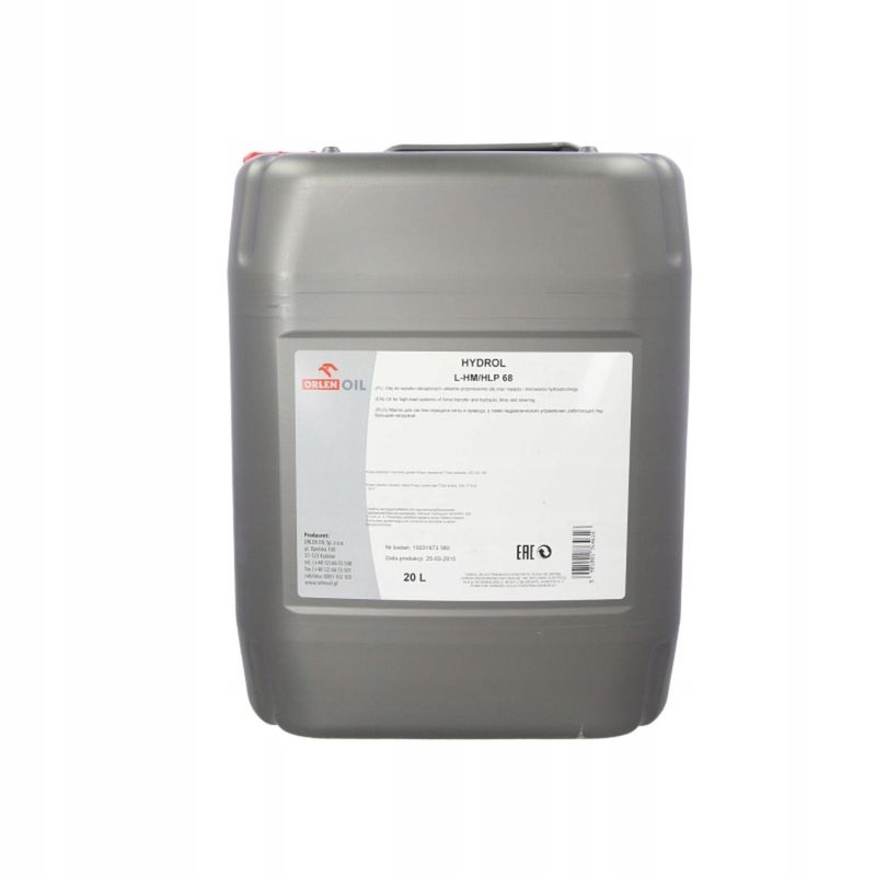 Oleje i smary - ORLEN PLATINUM HYDROL L-HM/HLP 68 20L